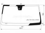 Лобовое стекло Jac T9 - «УралОптАвтоСтекло»-автостекла Екатеринбург-автостекло-лобовое стекло-лобовые стекла-боковое стекло-заднее стекло-замена лобового стекла-автостекло Екатеринбург