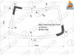 Лобовое стекло Brilliance  M2 - «УралОптАвтоСтекло»-автостекла Екатеринбург-автостекло-лобовое стекло-лобовые стекла-боковое стекло-заднее стекло-замена лобового стекла-автостекло Екатеринбург